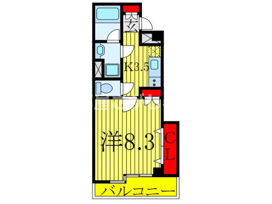 アビテ王子の間取り