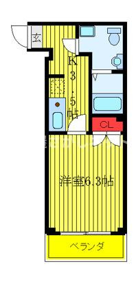 ベルテFの間取り