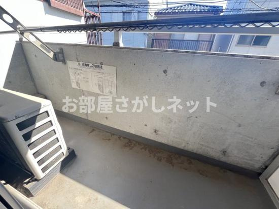ベルテFのバルコニー