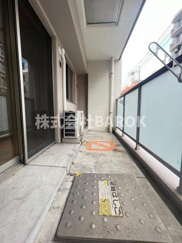 福岡市中央区高砂２丁目の賃貸マンションのバルコニー