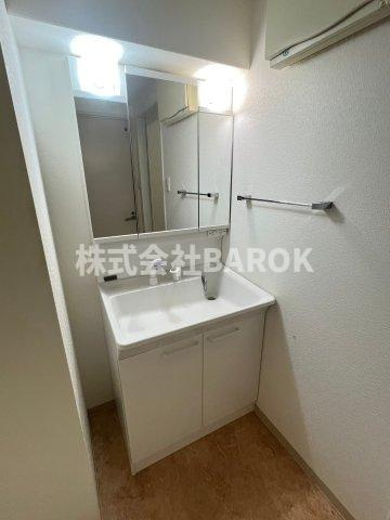福岡市中央区高砂２丁目の賃貸マンションの洗面所