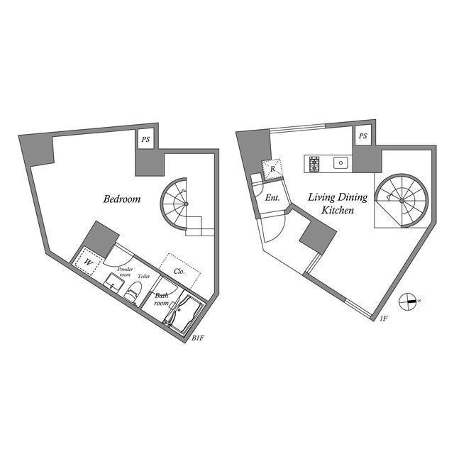 エスタート等々力の間取り