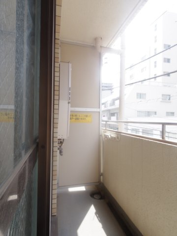 東本町ハイツ第２のバルコニー
