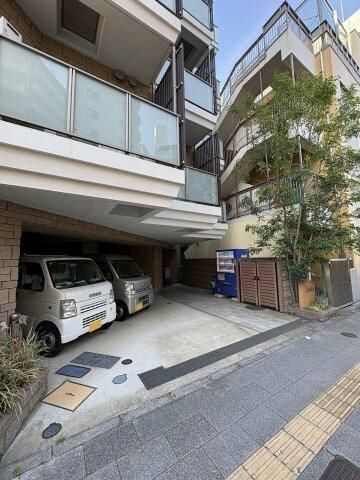 板橋区大山金井町の賃貸マンションのエントランス