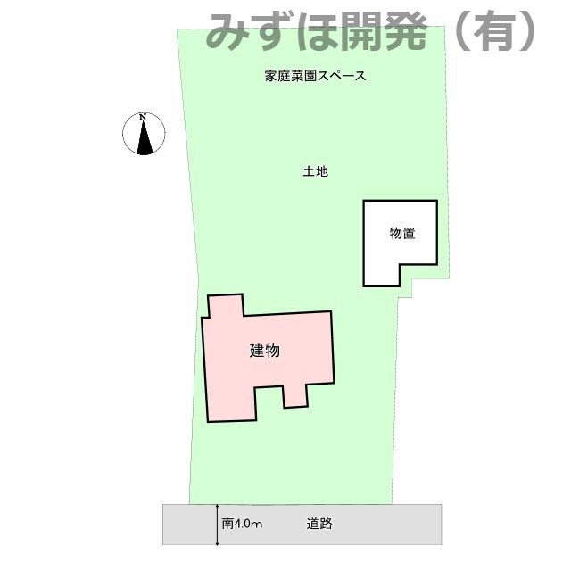 山形市下東山4143の区画図