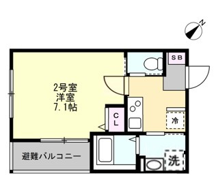 ベイルーム相武台前の間取り