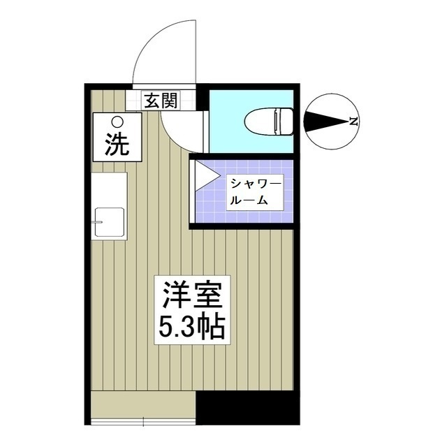 パンシオン南林間A棟の間取り