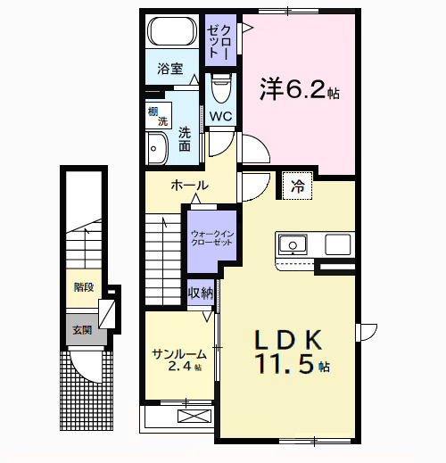 サンリットの間取り