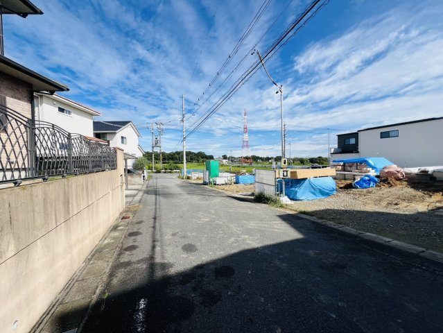 武豊町富貴新薄里50『仲介手数料無料』新築一戸建て・建売の前面道路含む現地写真