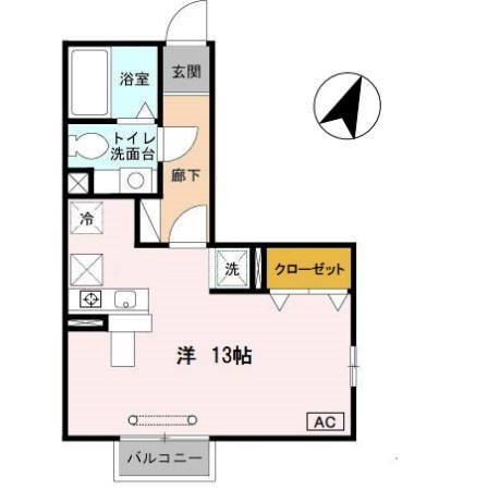 モナリエ六甲の間取り