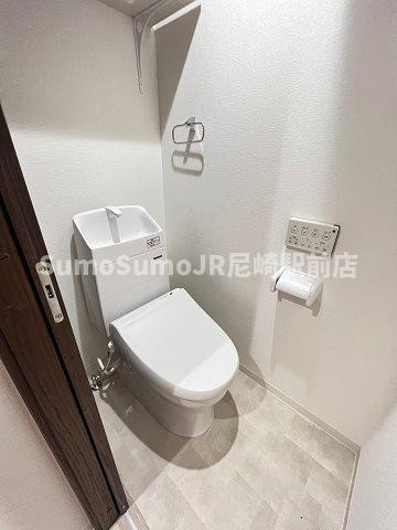 H-maison御幣島Ⅱのトイレ|コンパクトで使いやすいトイレです