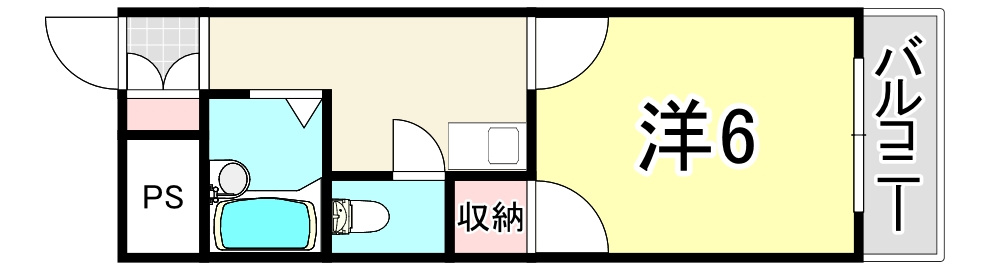 ハイツ24の間取り