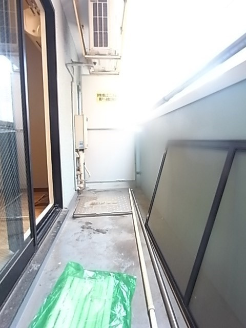セントラルプラザ六甲のバルコニー