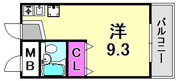 セントラルプラザ六甲の間取り