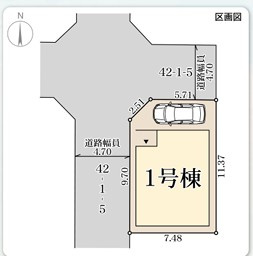 【区画図】 | リーブルガーデン松原東新町２期 | 区画図