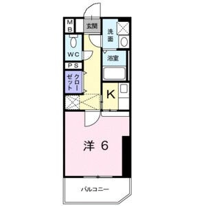 ルネス六本松の間取り