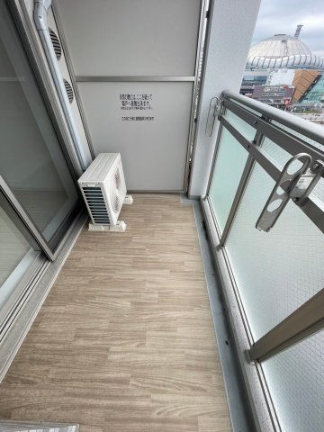 大阪市浪速区幸町３丁目の賃貸マンションのバルコニー