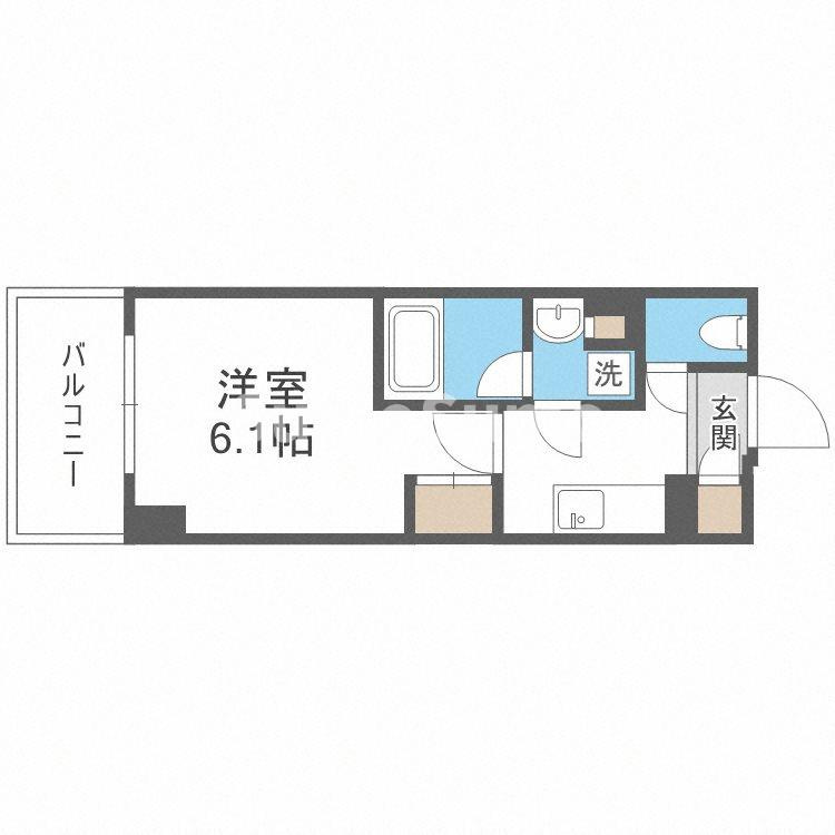 アスヴェル東本町Ⅱの間取り