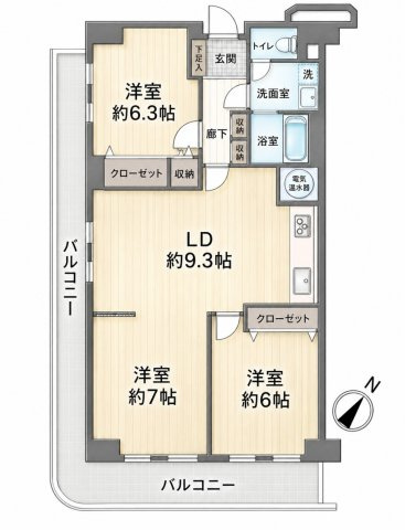 鶴見ハイライズの画像