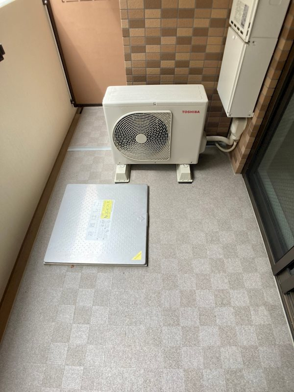 Luxe難波南のバルコニー