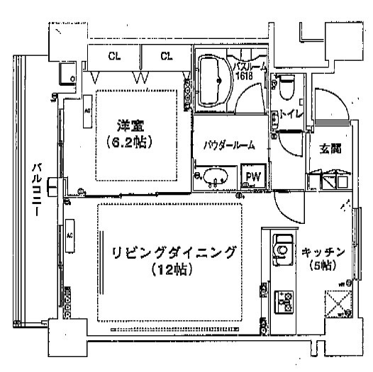 松屋タワーの間取り