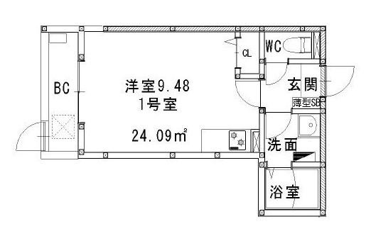 VICOLO Ohoriの間取り