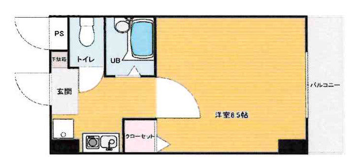 ヴィラ・セゾン甲南の間取り