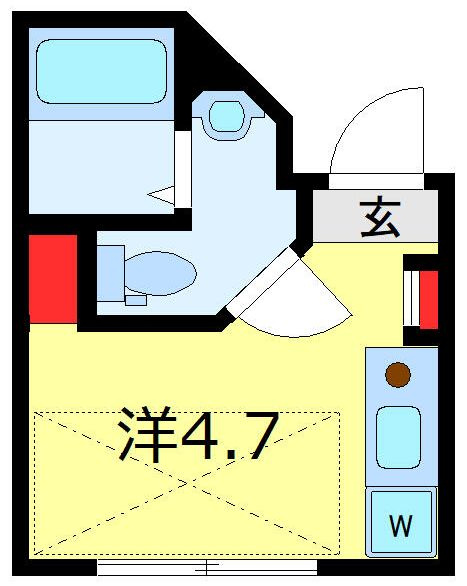 ＨＪ ＰＬＡＣＥ ＳＡＳＡＺＵＫＡの間取り