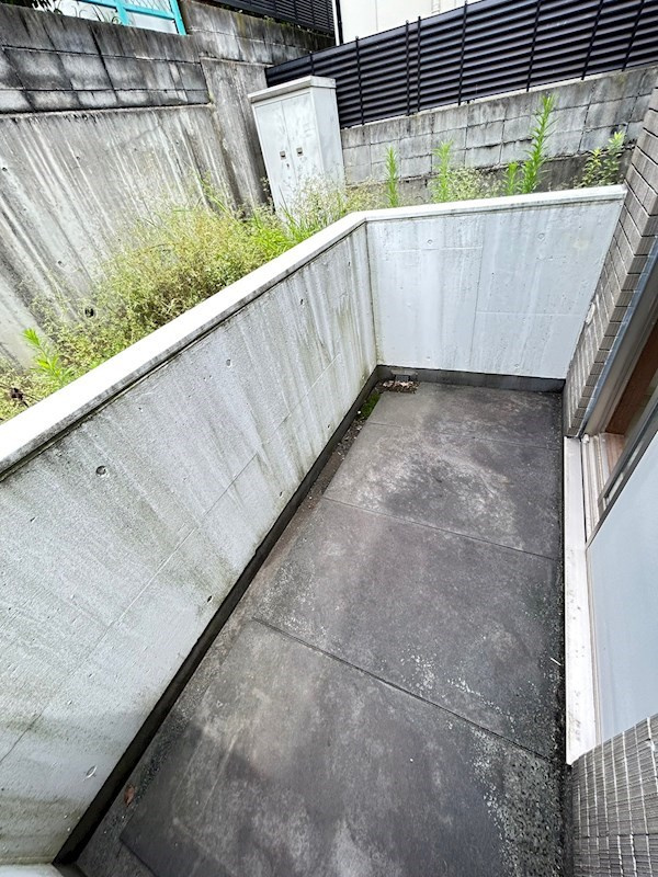 御影大蔵マンションのバルコニー