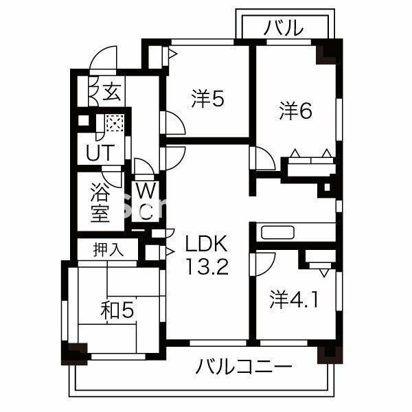 GROOVE神戸レジデンスの間取り