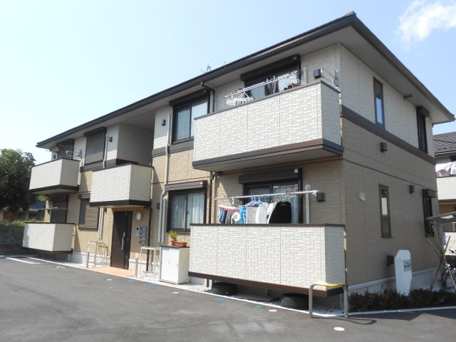 横浜市港北区師岡町のアパートの外観
