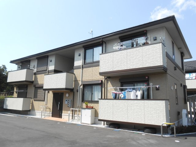横浜市港北区師岡町のアパートの外観