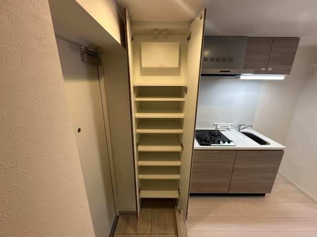川崎市多摩区宿河原６丁目の賃貸マンションの収納