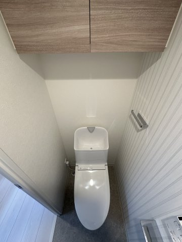 川崎市多摩区宿河原６丁目の賃貸マンションのトイレ