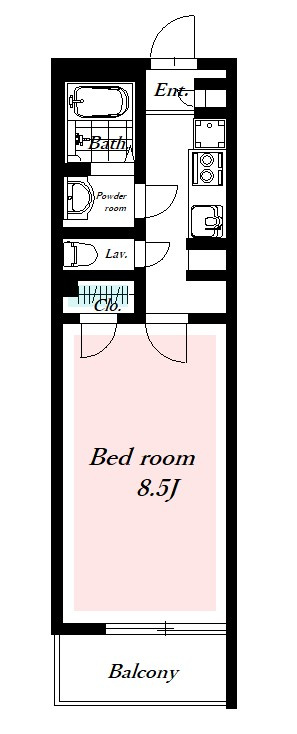 クレイノコンフォールの間取り