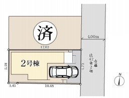 さいたま市大宮区大成町　第2　新築一戸建て　リーブルガーデン　02の区画図|2号棟