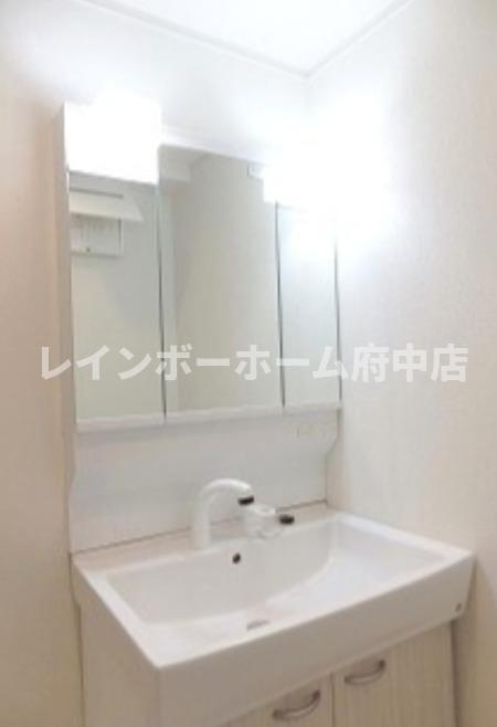 マイプレイス東府中の独立洗面台
