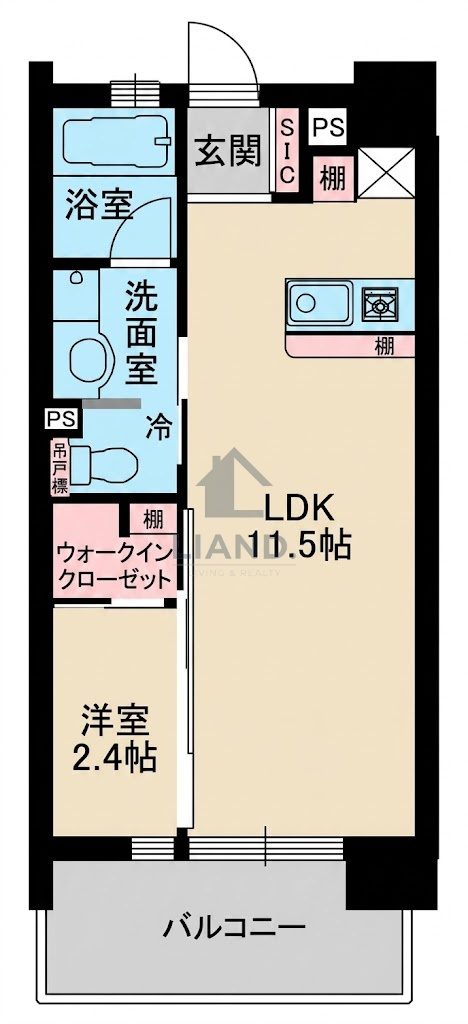 イニシアイオ大名　舞鶴小学校区