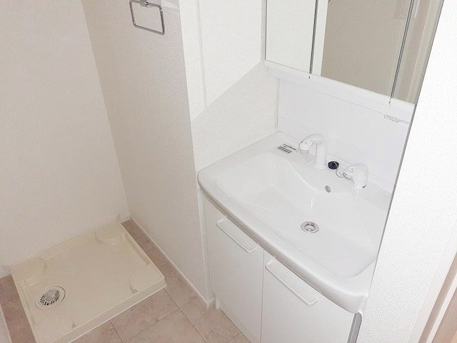 ラテリアの洗面所