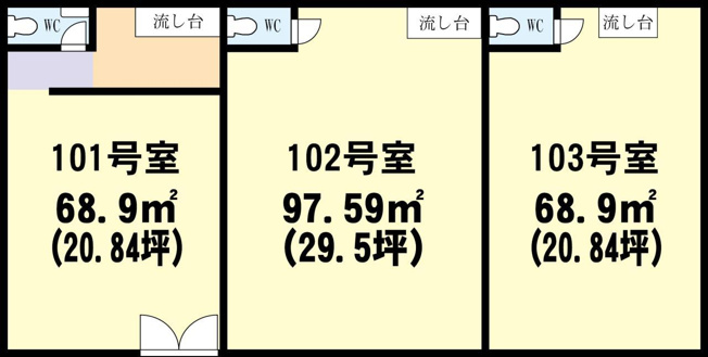 【間取り】 | ゆはらストアーテナント