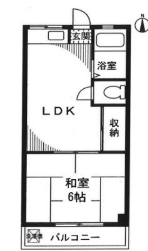 西芦屋ローズプラザの間取り