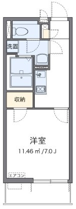 クレイノデュランタの間取り
