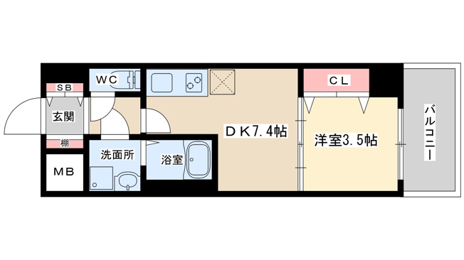【間取り】 | レオンコンフォート新大阪ウインズ