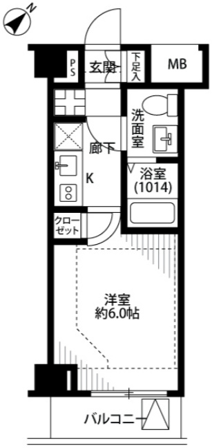 プレールドゥーク練馬高野台の間取り