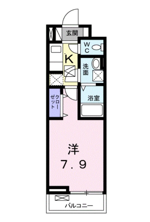 ｖｉｌｌａ　ｃｏｌｌｉｎａの間取り
