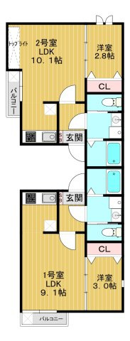 【間取り】 | taste筥松