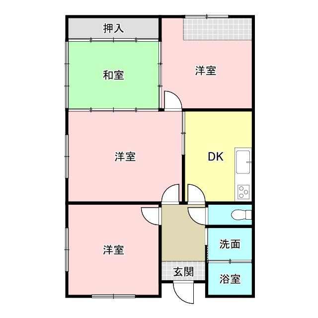 桜ヶ丘6丁目　中古戸建ての間取り|現況と異なる場合は現況を優先します。
