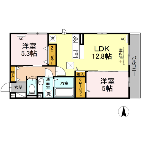 Le Lien Osedoの間取り