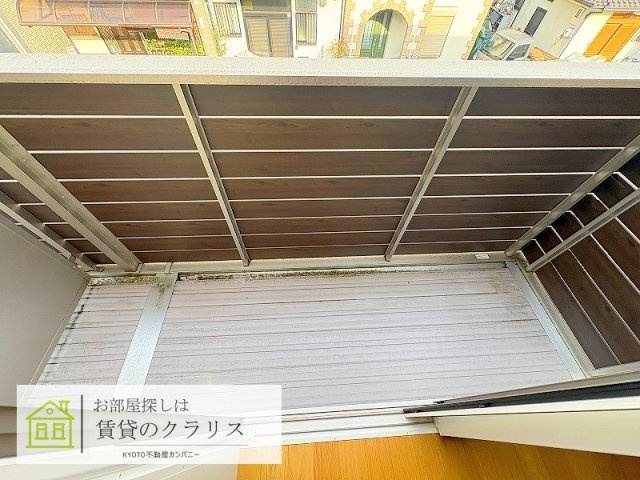 プレジールⅡのバルコニー