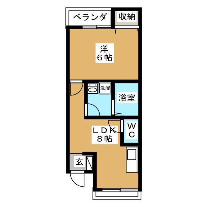 セントラル壱番館の間取り